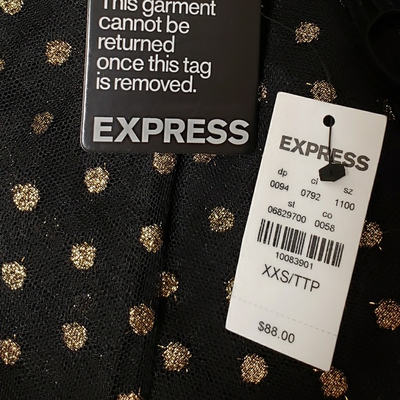 NWT Express fit and flare dress - Picture 3 of 4